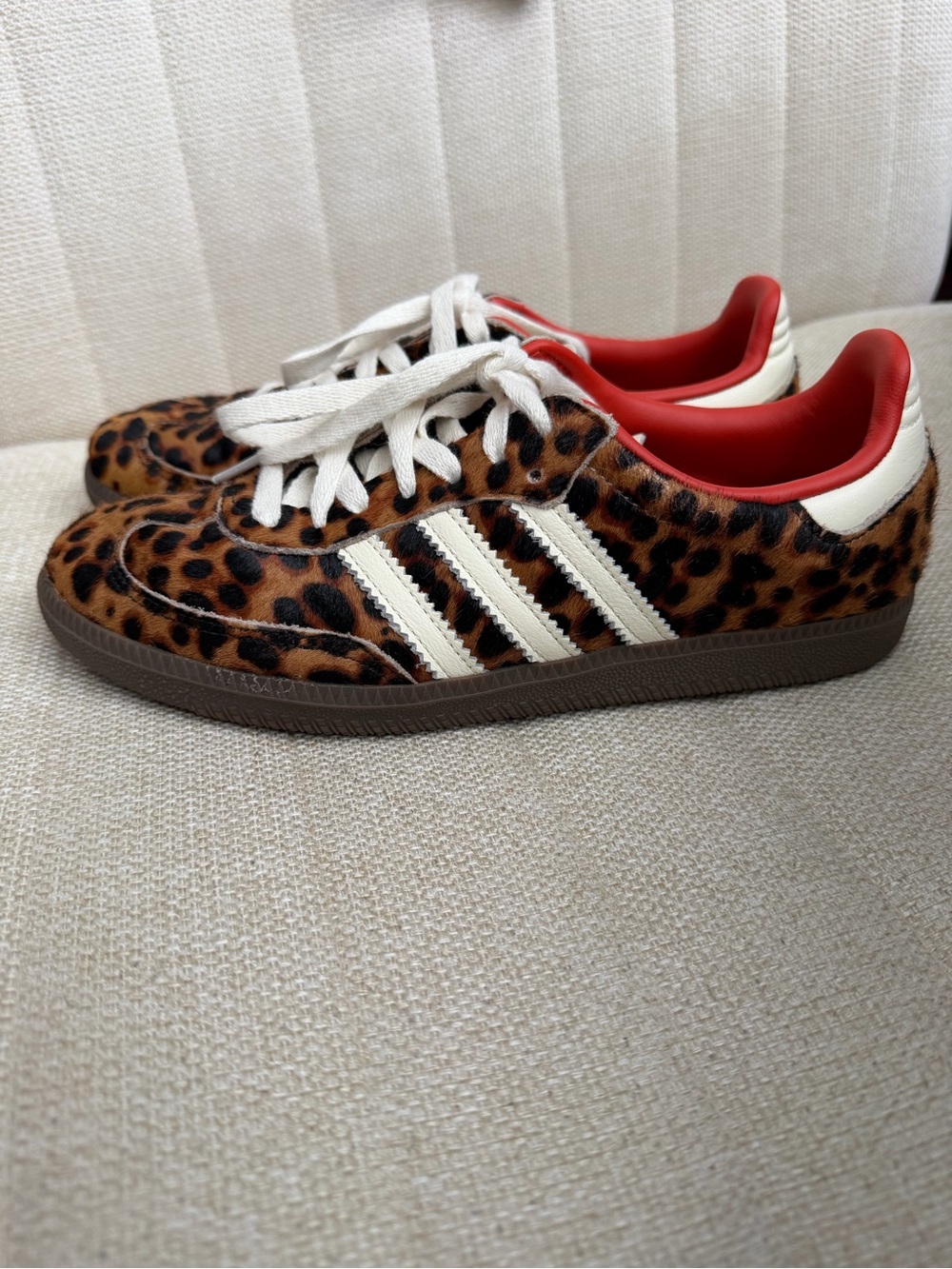 adidas Leopard Print Sambas - Picture 3 of 10
